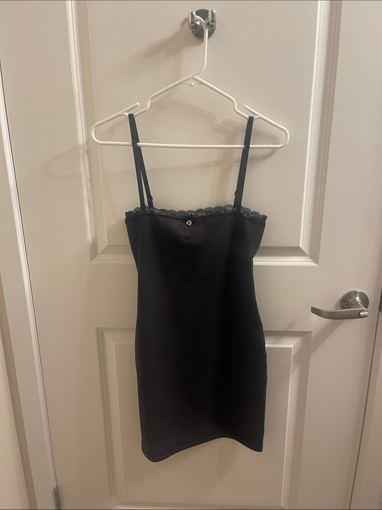 Alexander Wang Dresses & Skirts - Alexander Wang Black Lace Trim Slip Dress